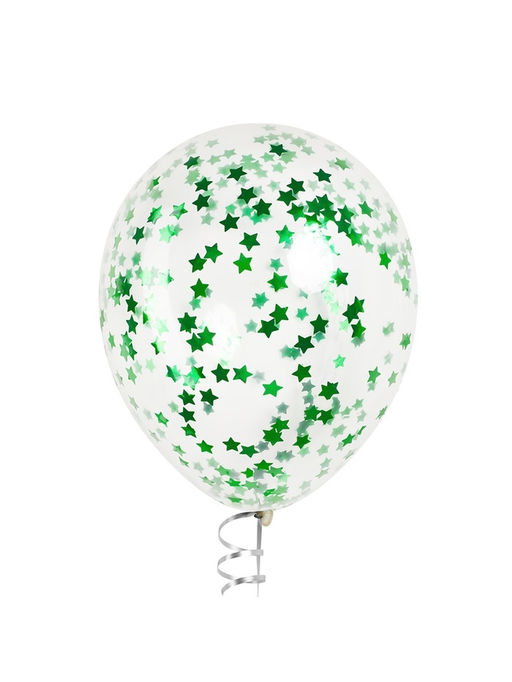 Конфетти «Звезда», зелёные, металлик, 1.5 см, 50 г