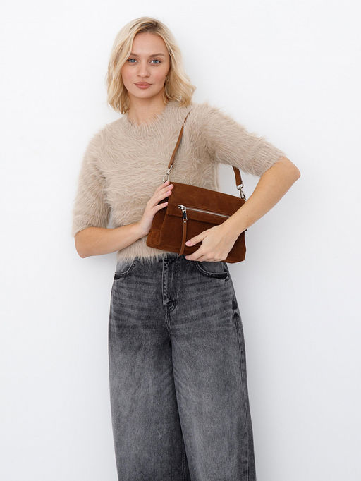 Сумка 8273-2PEF brown Polina&Eiterou