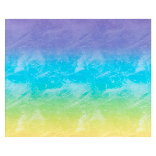 Простыня вафельная для бани Экономь и Я Радуга 150х180 см, 100% хлопок, 200 г/м2  фото 3