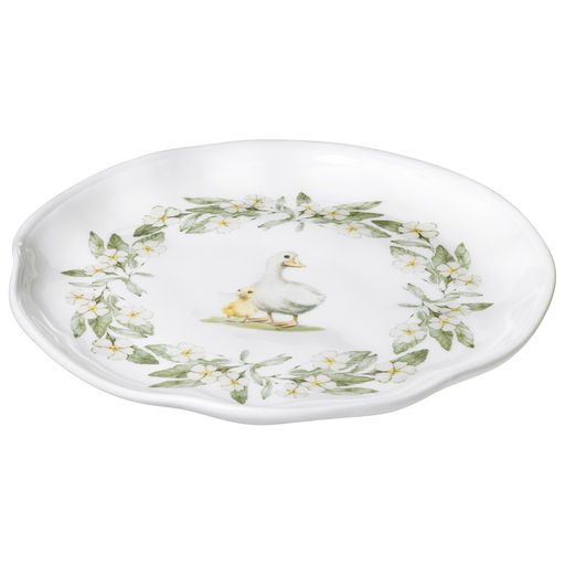 НАБОР ТАРЕЛОК ЗАКУСОЧНЫХ LEFARD APPLE GARDEN 2 ШТ. 21*21,5*2,5 СМ  фото 3