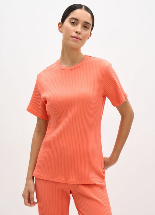 Conso/PT 240496 - coral Комплект женский (брюки, футболка)