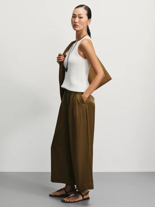 Брюки кюлоты с вискозой в составе / Zarina  фото 2