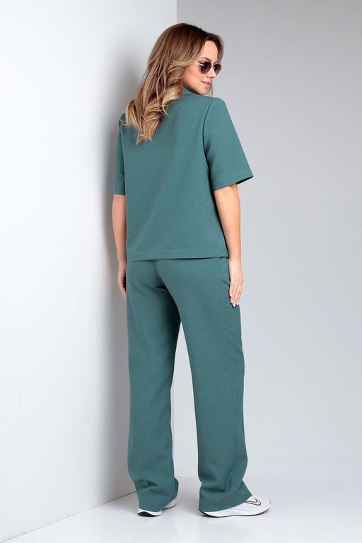 Костюм Liona Style 857 изумруд  фото 5