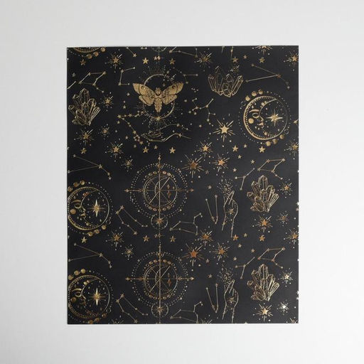 Пакет упаковочный с наклейками «Все звёзды в твоих руках», 20 х 30 х 5 см