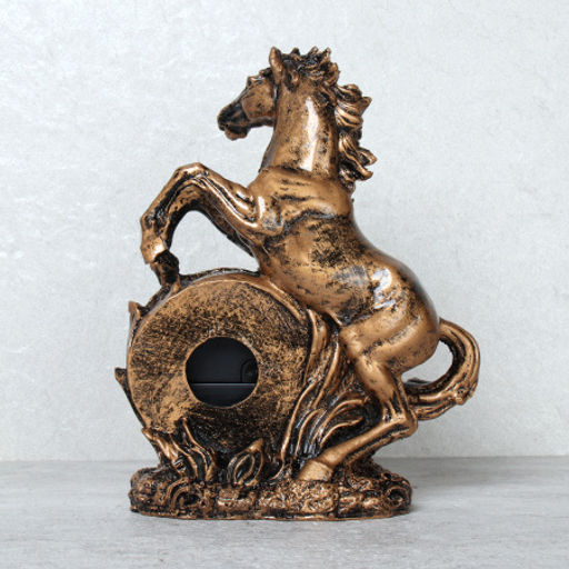 Часы статуэтка Конь 19 см / 3401A /уп 48/ - Галеонтрейд фото 2