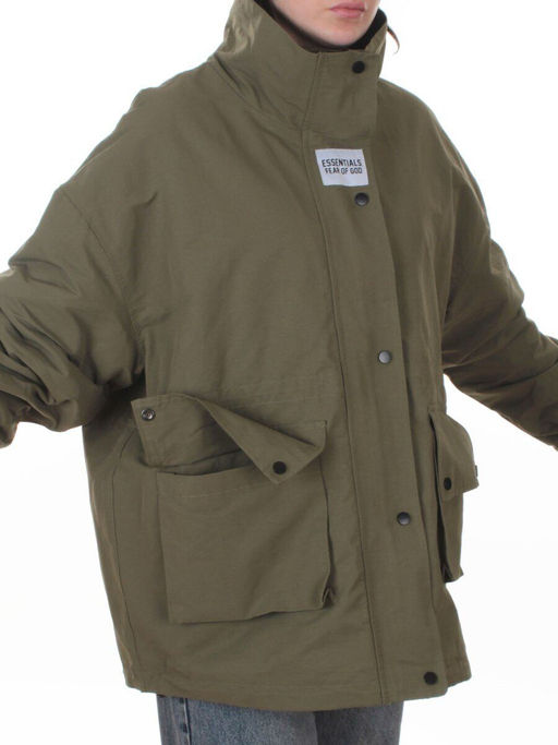 3089 GREEN Куртка демисезонная женская (100 гр. холлофайбер) - Fashion фото 2