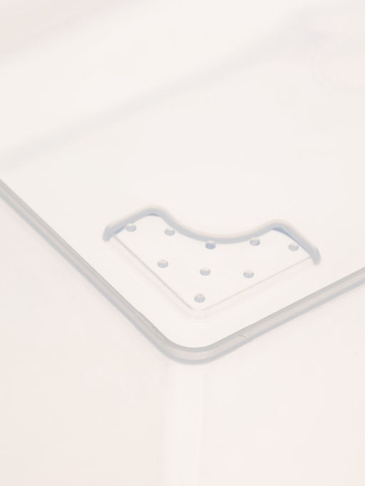 Ящики пластиковые для хранения, с крышкой, набор 2 шт.: 10 л, 16 л, прозрачно-матовый - Соломон фото 10