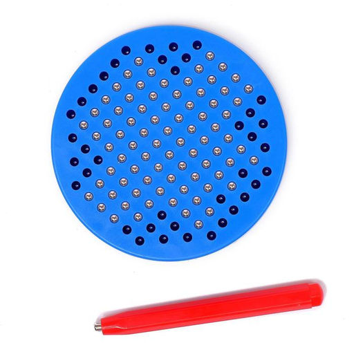 Планшет обучающий Магнитное рисование, 120 отверстий, цвета МИКС - Simaland фото 2