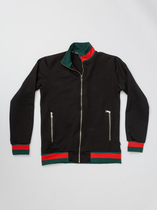 ФУТЕР 3х нитка ИНТЕРСОФТ Мужской костюм, черный - Knitka wear фото 3