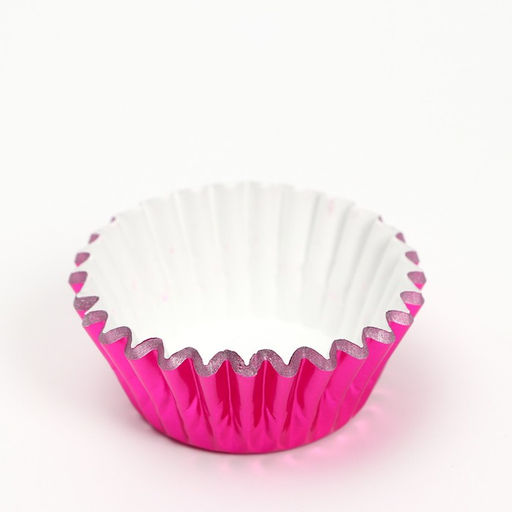 Цена за 300 шт. Форма для выпечки и упаковки конфет бумажная UPAK LAND, 3.5×2 см, одноразовая, розовая