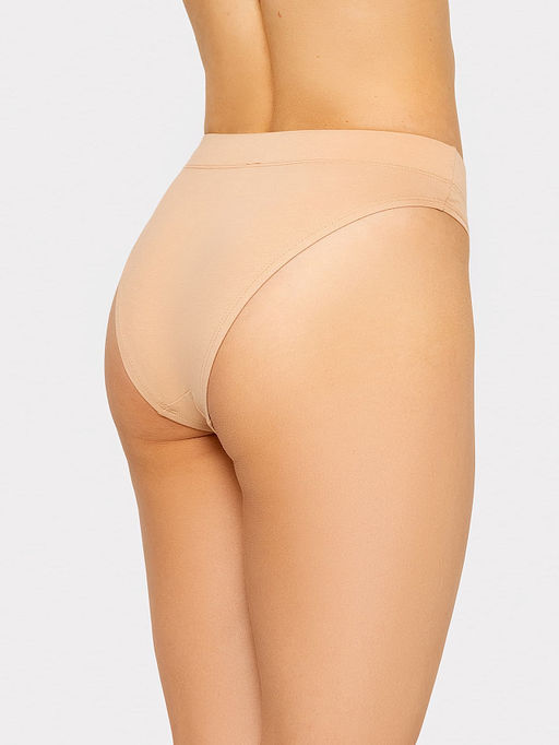 Цена за 2 штуки! Трусы женские слипы бежевые - Mark formelle фото 3