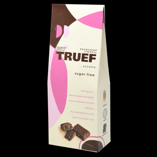 Трюфель финиковый Мy Truef ассорти, 90 г | мини-набор - Сибирский кедр фото 6