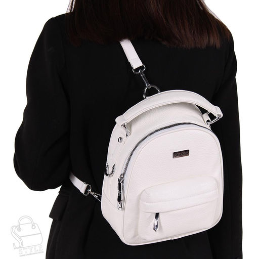 Рюкзак женский 69152 white Velina Fabbiano-Safenta/20 в Новосибирске