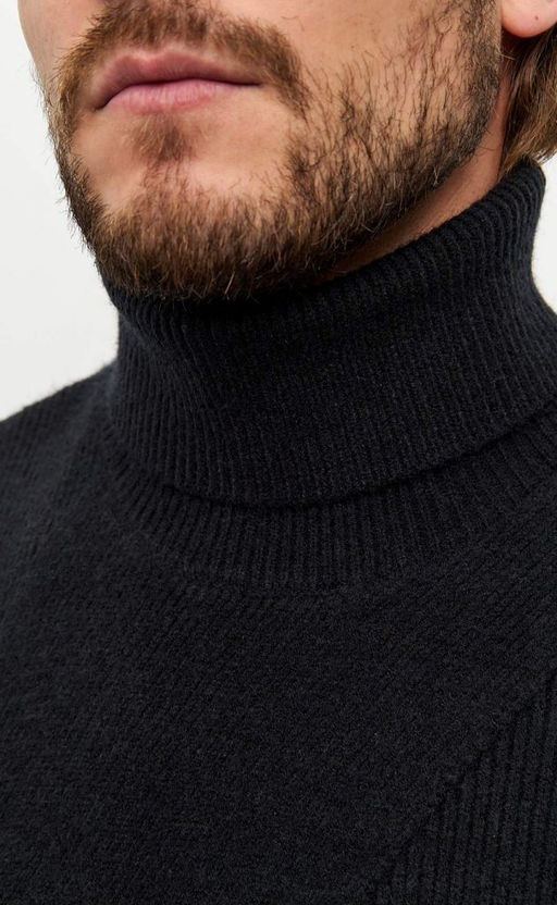 Водолазка F421-1528 black - Fine joyce фото 5