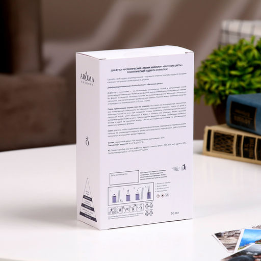 Диффузор открытка ароматическая Just for You «Весенние цветы», 50 мл