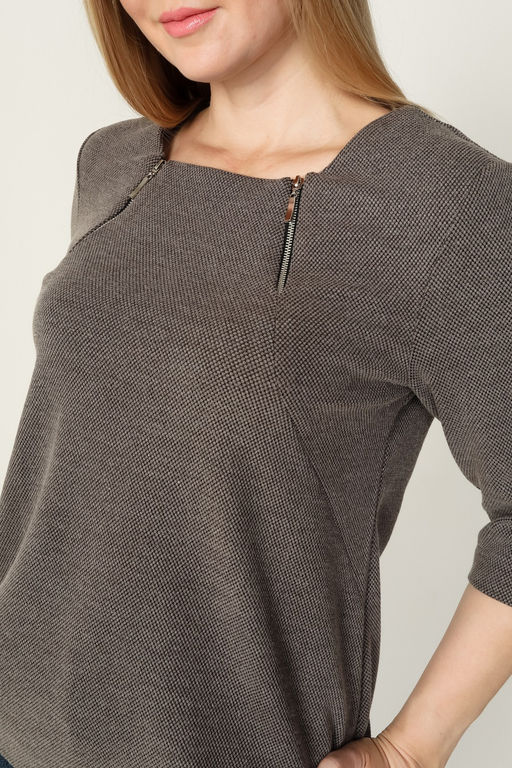 туника джемпер Мягкий, фактурный трикотаж - Lavelis фото 4