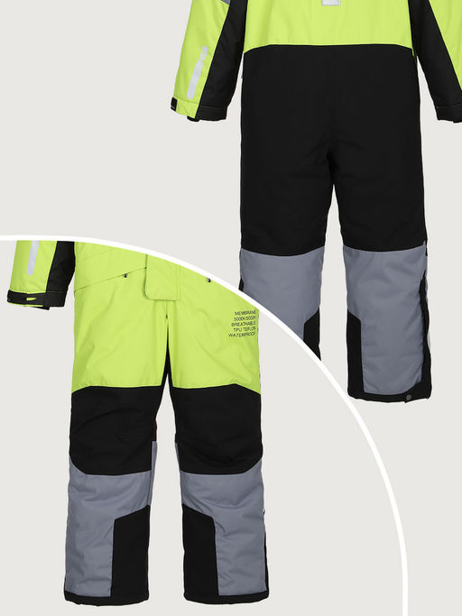 Комбинезон 8з4925 салат/сталь