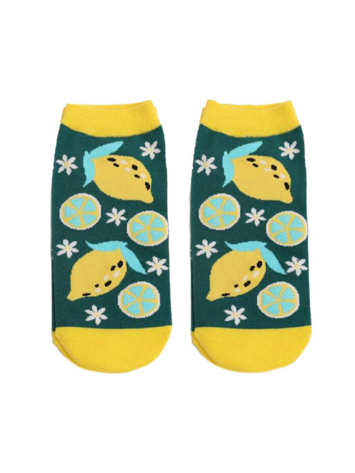 Короткие носки р.35-40 fruit lemon - Krumpy фото 4