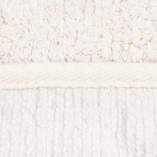 Ковер Этель Zig-Zag 100 см, молочный, 70% хлопок, 30% п/э, 1500 г/м2  фото 4