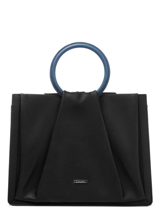 Сумка ELEGANZZA Z8941-8335 black/mist blue  фото 2