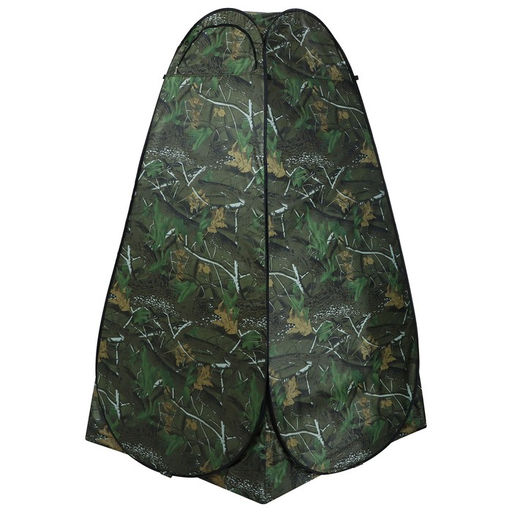 Палатка туристическая Maclay, самораскрывающаяся, для душа, 120х120х195 см, цвет хаки  фото 7