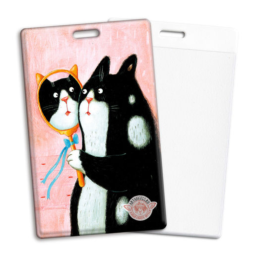 "Если хочешь прикоснуться к прекрасному - можешь потрогать меня!" Обложка на проездной