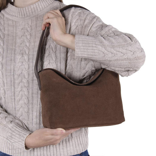 Сумка женская кожаная 990105NNAA brown Natale Navetta  фото 2