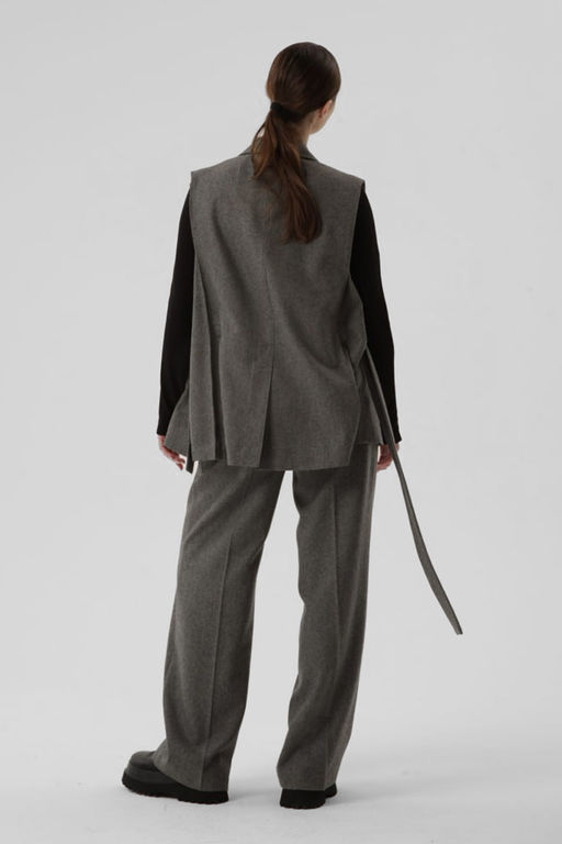 Жилет ШЕРСТЬ - Жан и параскева фото 4