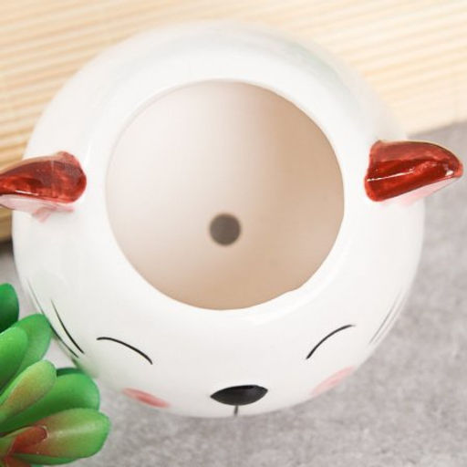 Кашпо 8,5х7x9 см Животные / WN31 /уп 6/96/ цветное - Галеонтрейд фото 7