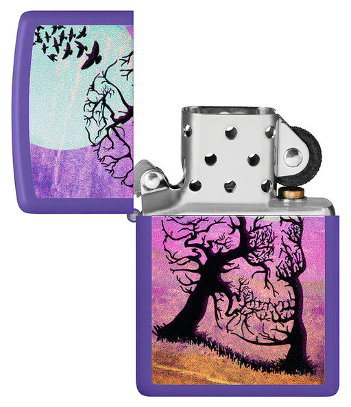 Зажигалка ZIPPO Деревья-черепа | Skull Tree 48638  фото 4