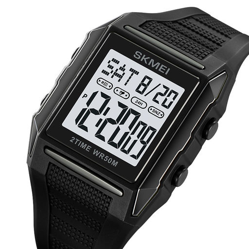 Часы наручные Skmei мужские электронные спортивные 2257black-white