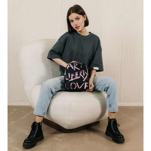 Рюкзак текстильный Art liberty love, 27*10*23 см, - Nazamok фото 10