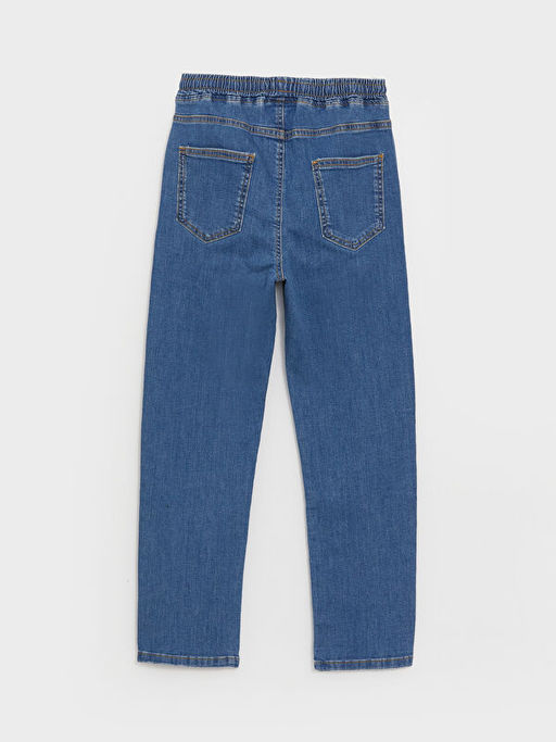 Beli Lastikli Regular Fit Erkek ?ocuk Jean Pantolon - Waikiki фото 2