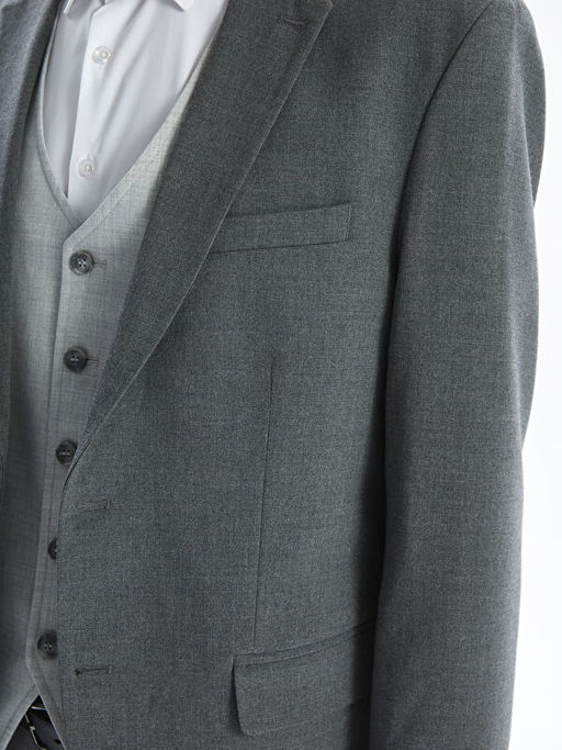 Standart Kal?p Erkek Blazer Ceket