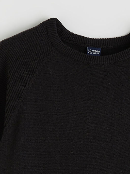 Bisiklet Yaka Erkek ?ocuk Triko Kazak