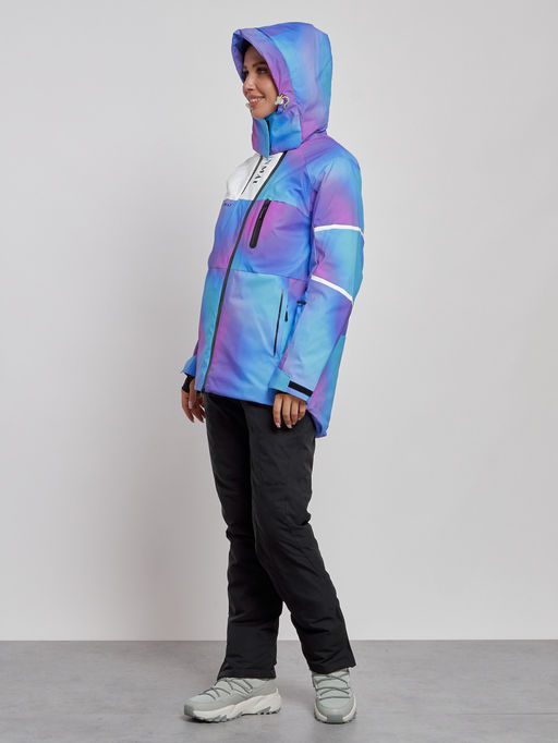 Горнолыжный костюм женский зимний фиолетового цвета 02321F - Mtforce фото 9