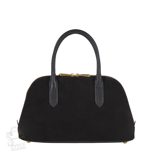 Сумка женская кожаная 6126QAA black Polina&Eiterou  в Новосибирске