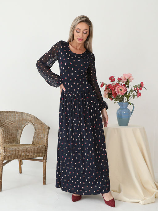 Платье П4-3230/9 - Wisell фото 8