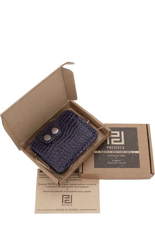 Портмоне-кардхолдер MK-8.43 синий - Protege фото 3