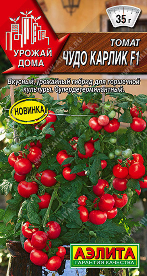 0992A Томат Чудо карлик F1 10шт