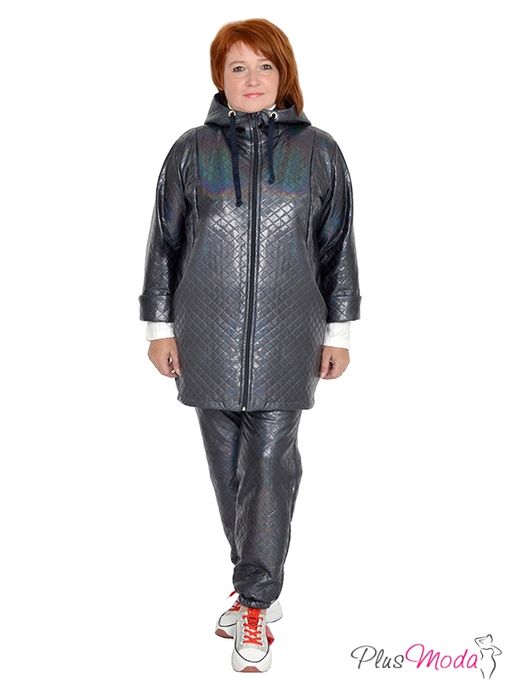 Толстовка-куртка Модель №1001 размеры 44-84 - Plusmoda фото 4