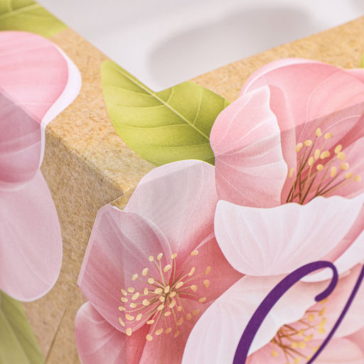 Коробка для 6 капкейков с окном С 8 марта, 25?17?10 см