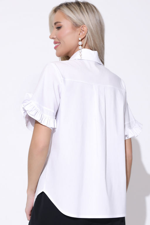 Рубашка Версаль (белый) - Эльза фото 5
