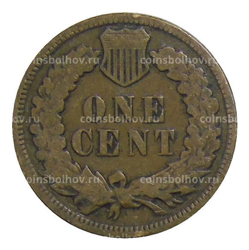 Монета 1 цент 1906 года США