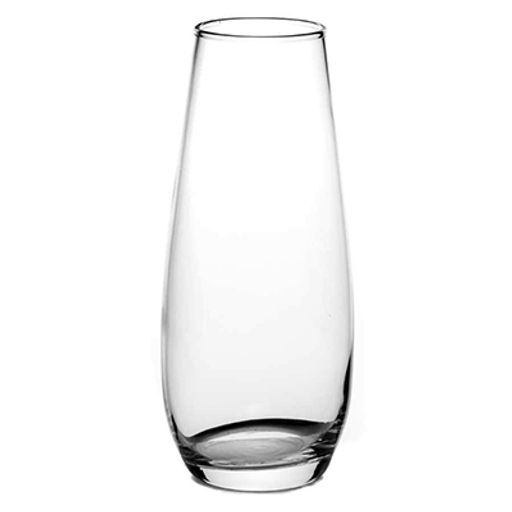 "Ботаника (Botanica)" Ваза для цветов стеклянная 11х26см, форма "капля", цветная коробка, Pasabahce (Россия)