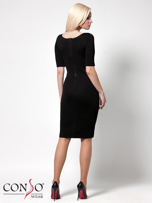 Conso/WDS190904 - grey Платье Женское  фото 6