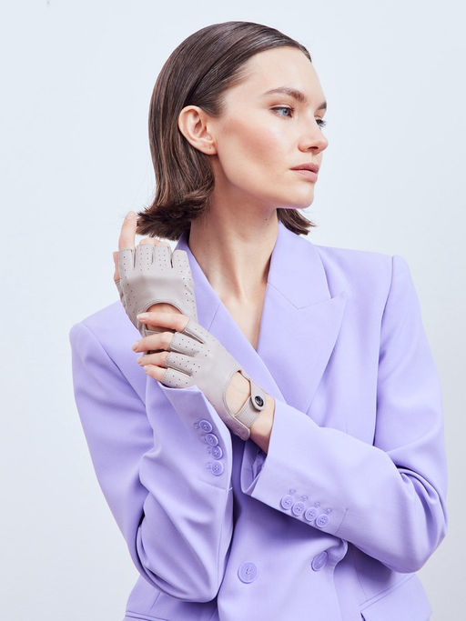 Перчатки жен ш/п LB-1005 l.cacao