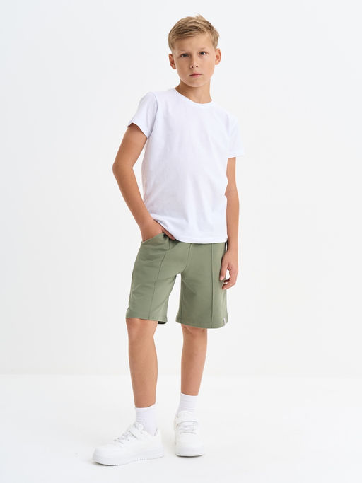Шорты для мальчика цвета хаки - Kogankids фото 3