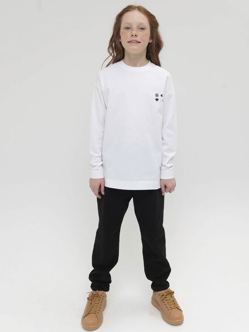 PELICAN, джемпер для девочек, Белый  фото 3