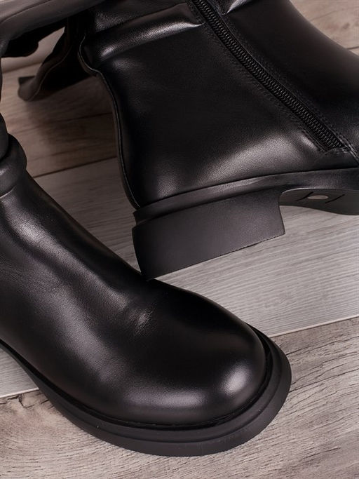 Сапоги женские зима/ Удобные сапоги на меху M1022